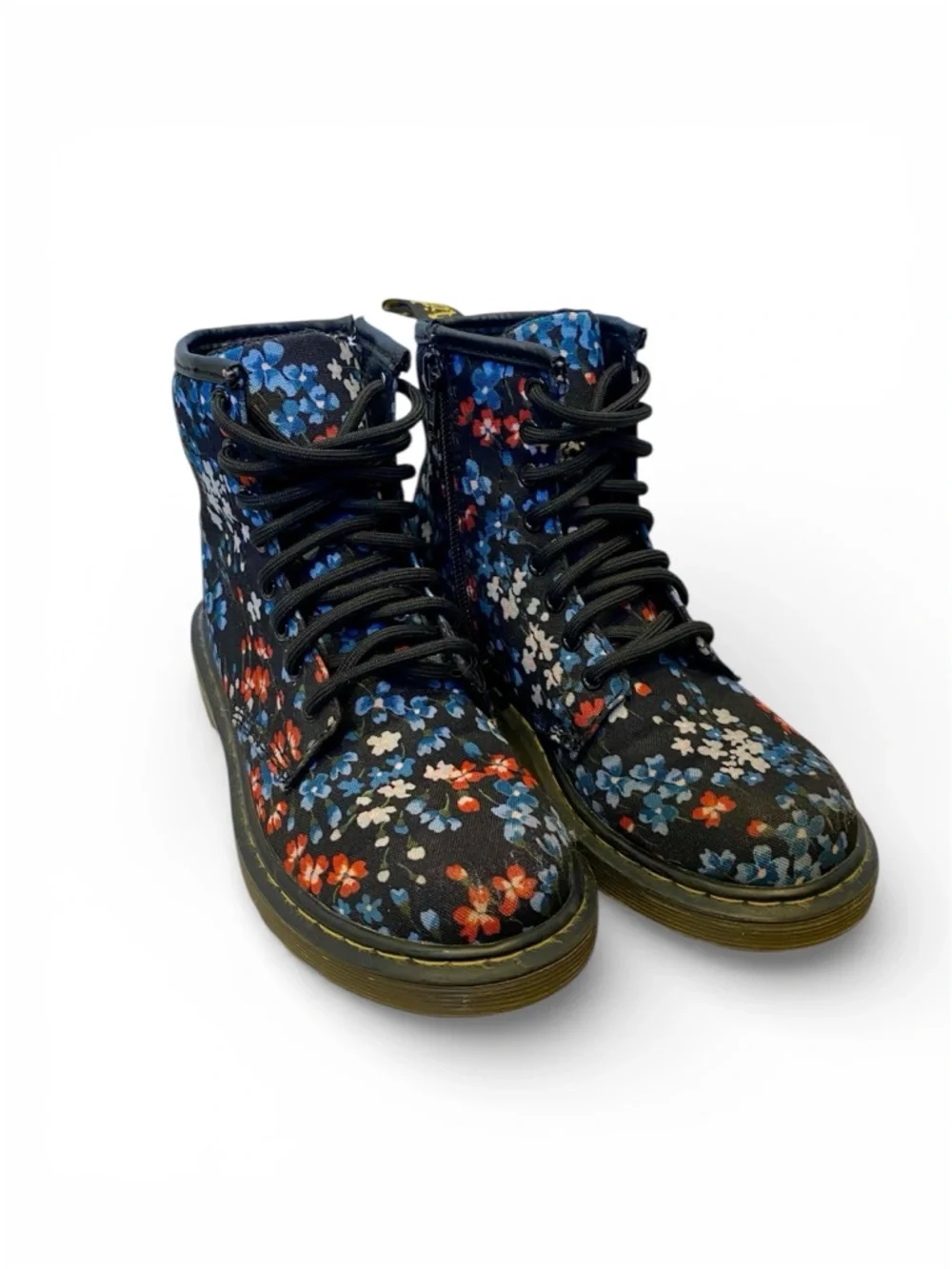 Dr. Martens 1460 Multicolor Floral Kids Boots - size 1